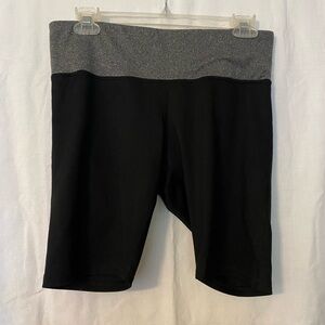 C9 Champion Bike Shorts with Contrast Waistband - Black/Grey.